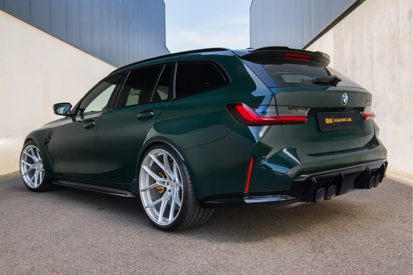 BMW M3 3-serie Touring xDrive Competition British Racing Vert - 2