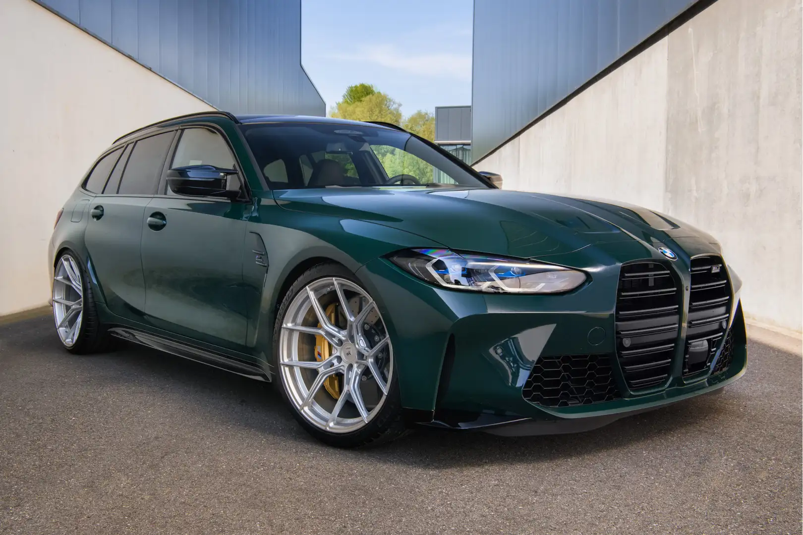 BMW M3 3-serie Touring xDrive Competition British Racing Vert - 1