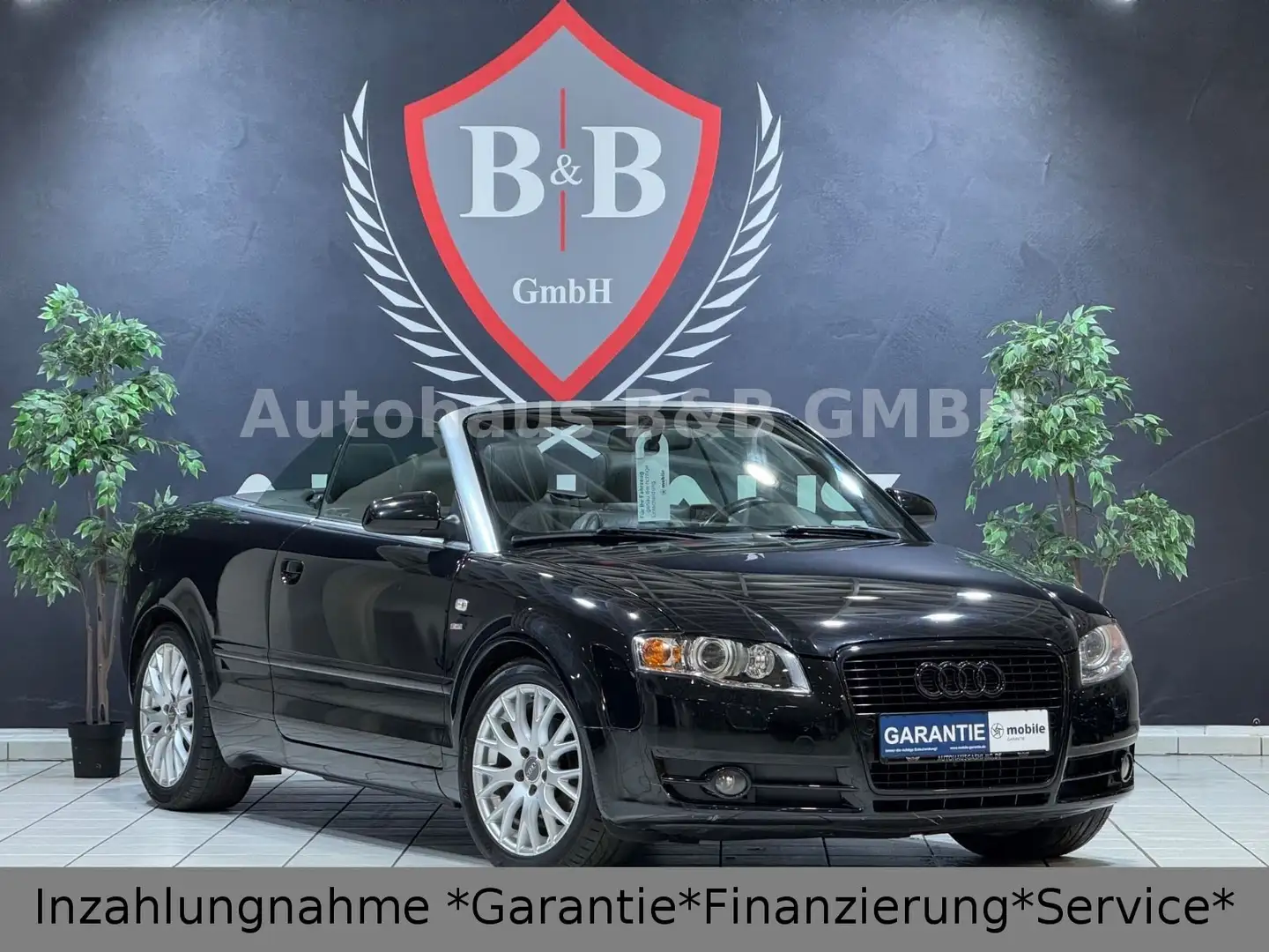 Audi A4 Cabrio 2.0 TDI*S-line*Automatik*Leder*Xenon Schwarz - 1