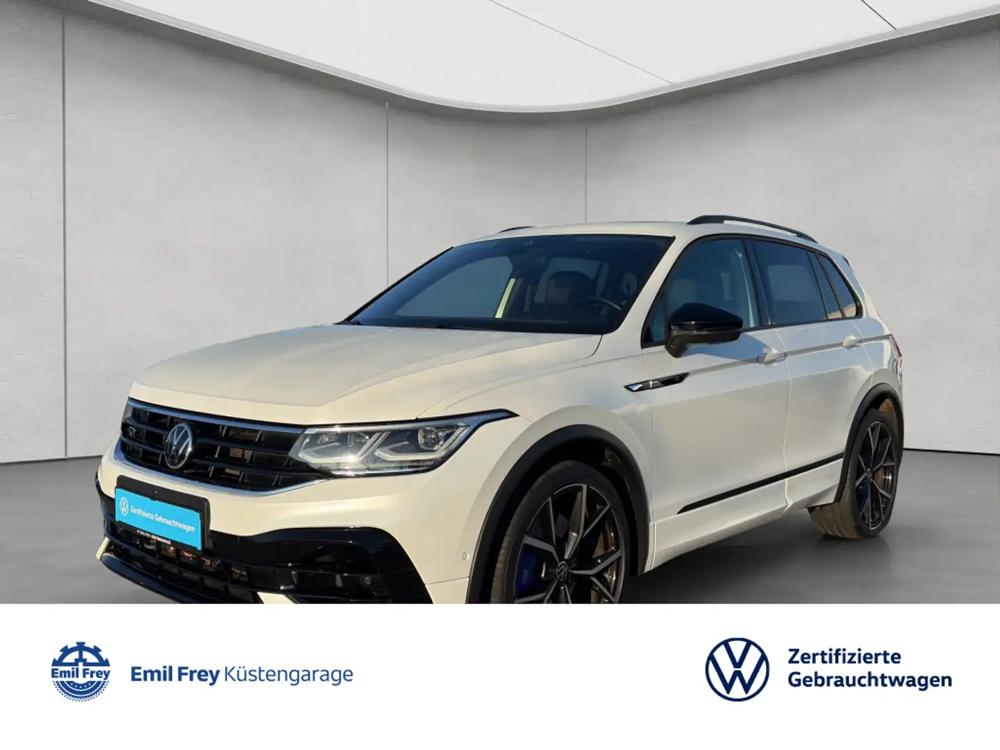 Volkswagen Tiguan R 2.0l TSI 4Motion DSG ACC PANO AHK NAVI RF Weiß - 1