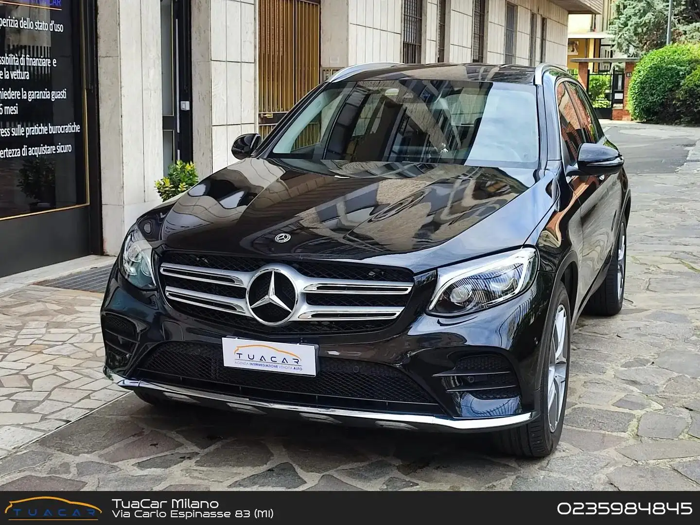 Mercedes-Benz GLC 250 d 4Matic Sport Zwart - 1