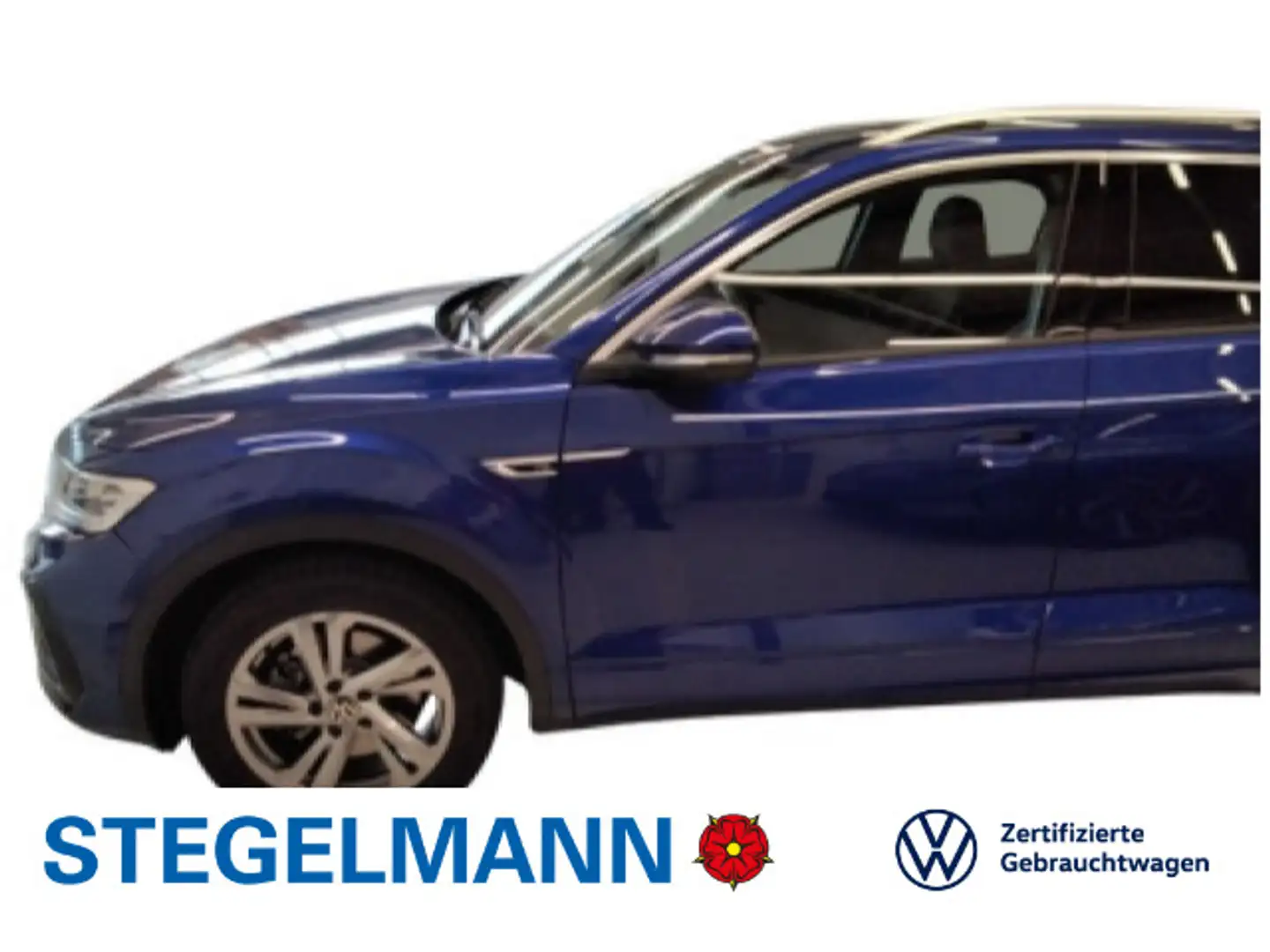 Volkswagen T-Roc 2.0 TDI DSG Facelift R-Line *AHK*Kamera*+3 Blau - 1