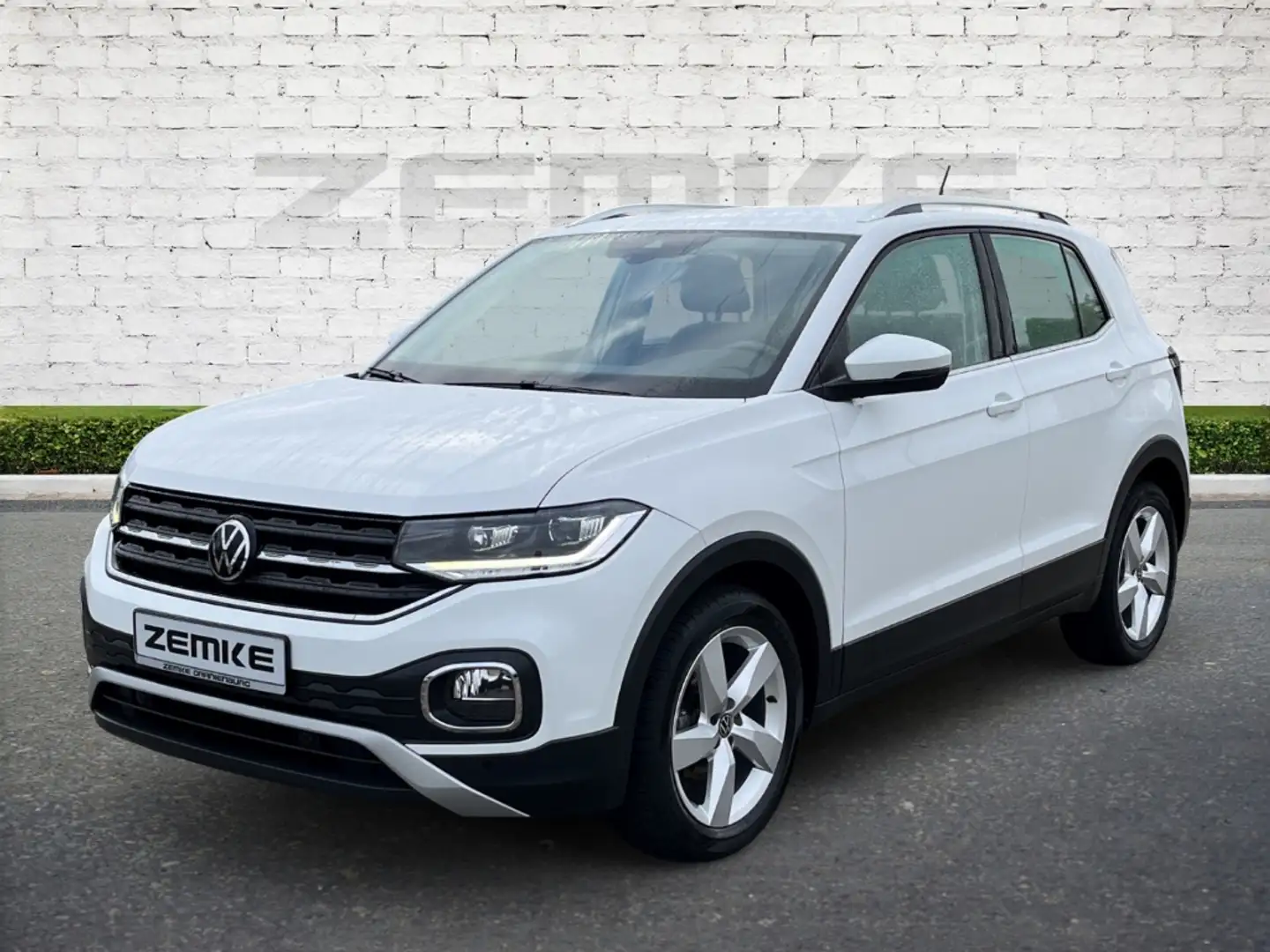 Volkswagen T-Cross 1.0 TSI DSG Style 3,99% LED Sperrdiff. ACC 2-Zonen Weiß - 1