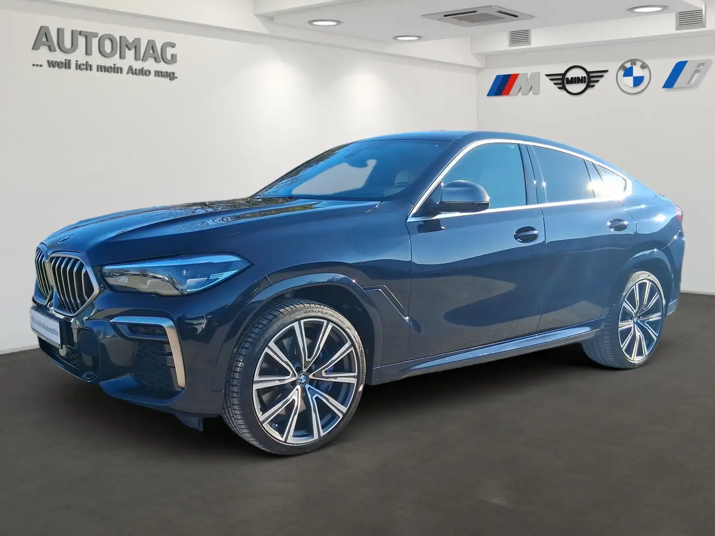 BMW X6 M50i Integral-Aktivlenkung*ParkAssPlus*DrivAss Schwarz - 1