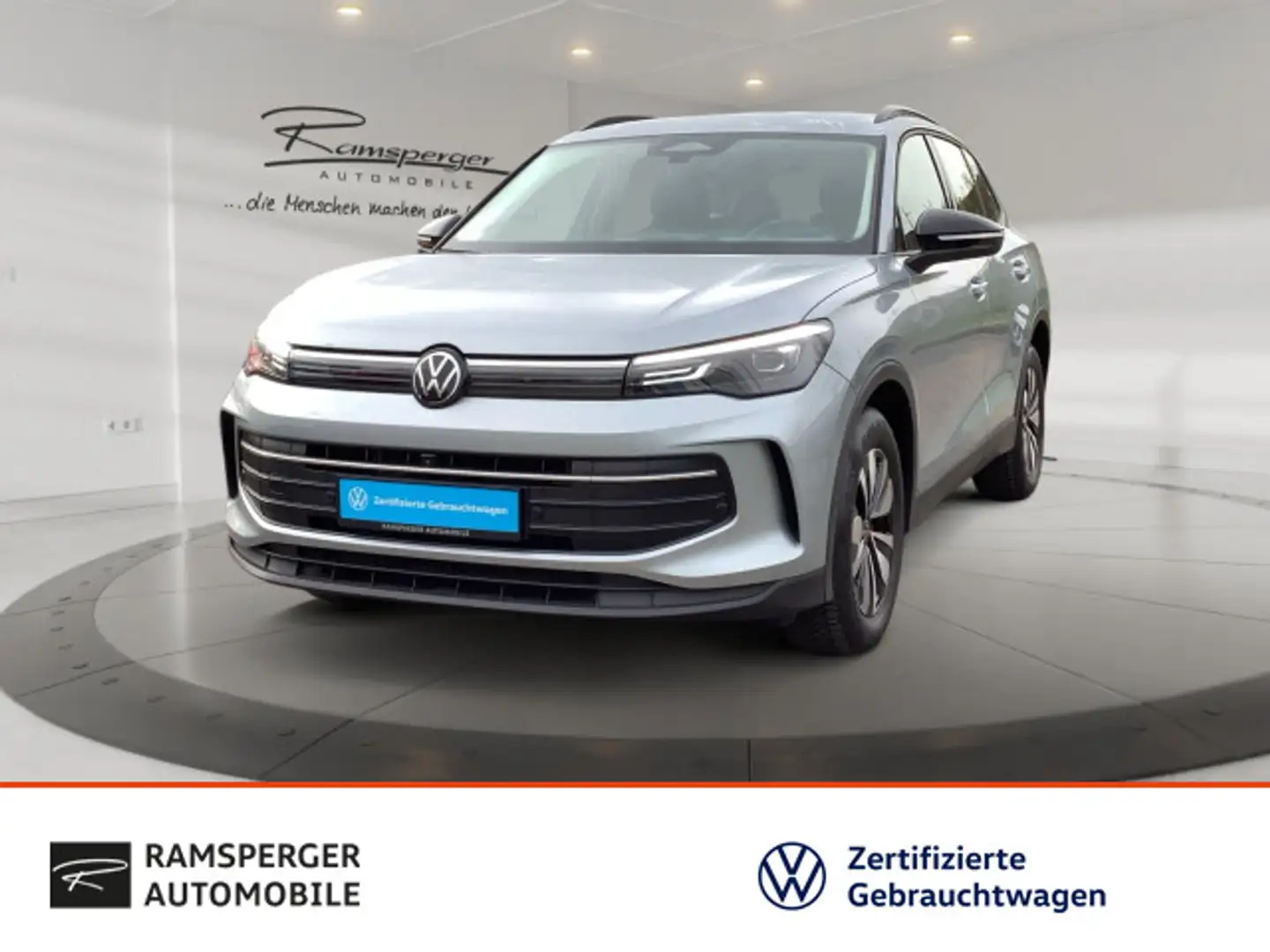 Volkswagen Tiguan 1.5 TSI DSG Goal AHK ACC LED Navi Keyless Silber - 1