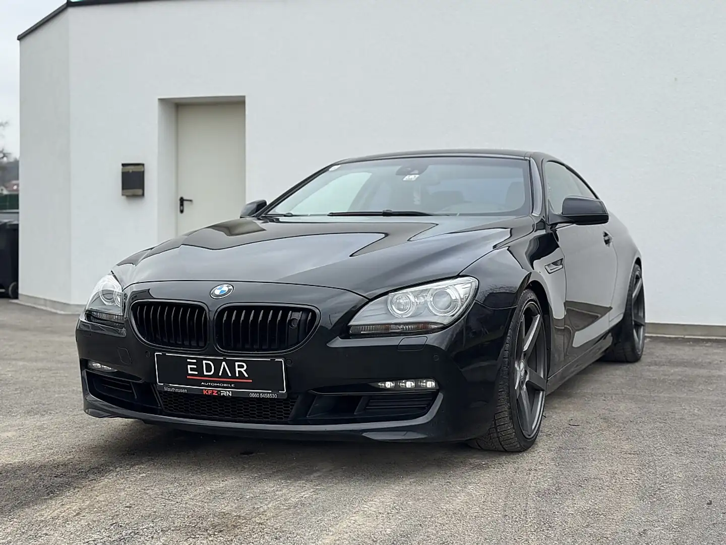 BMW 640 d Coupé Aut.*Head up*elektr.sitz*Leder*Softclos... Noir - 2