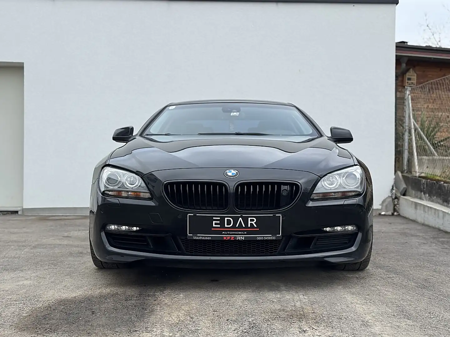 BMW 640 d Coupé Aut.*Head up*elektr.sitz*Leder*Softclos... Schwarz - 1