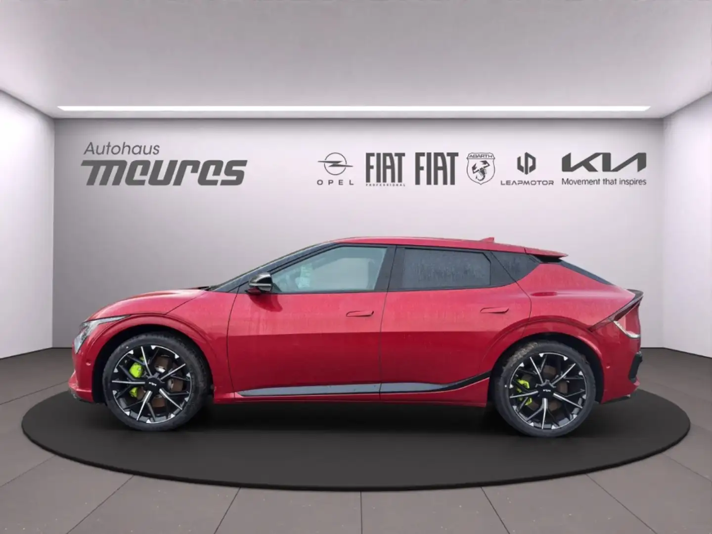 Kia EV6 GT 84 kWh 609 PS Allrad El. Heckklappe Klimasitze Red - 2
