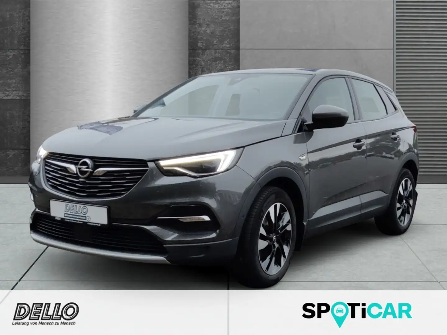 Opel Grandland Elegance Turbo AHK-abnehmbar Navi 360 Kamera LED Gris - 1
