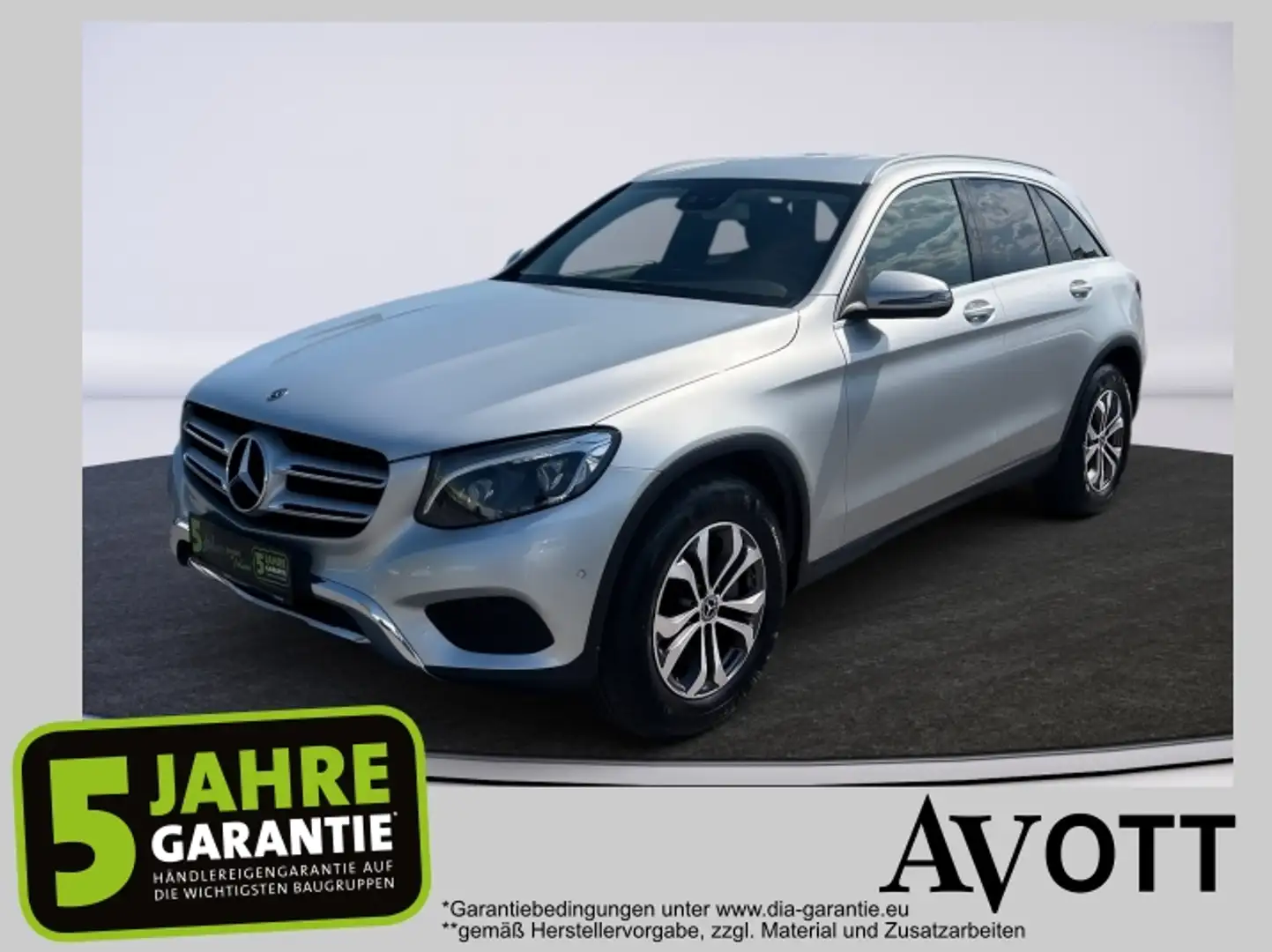 Mercedes-Benz GLC 220 d 4MATIC Aut. Silber - 1
