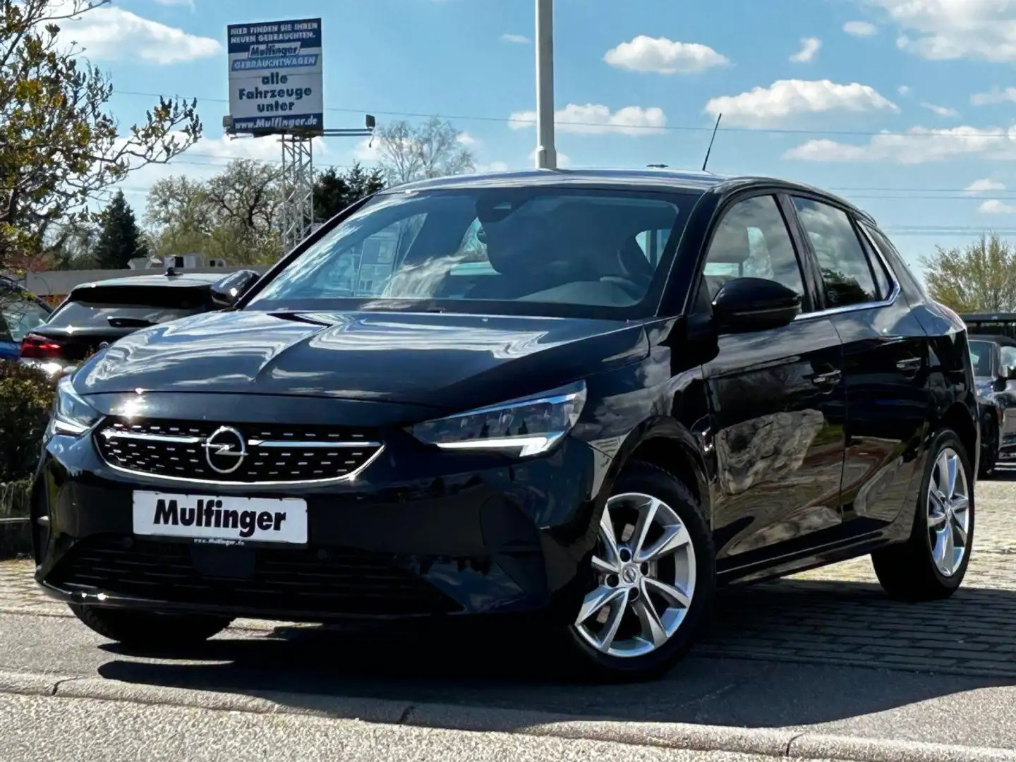 Opel Corsa 1.2 Aut.Elegance LED Klima Sitzheizung PDC Schwarz - 2
