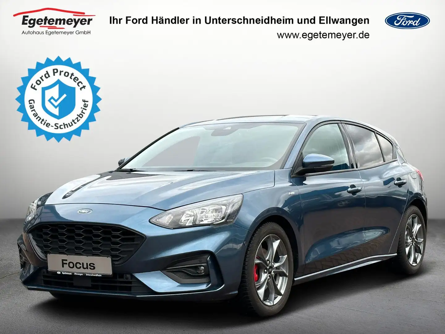 Ford Focus Lim. ST-Line AUTOMATIK NAVI ACC SPA RFK Blau - 1