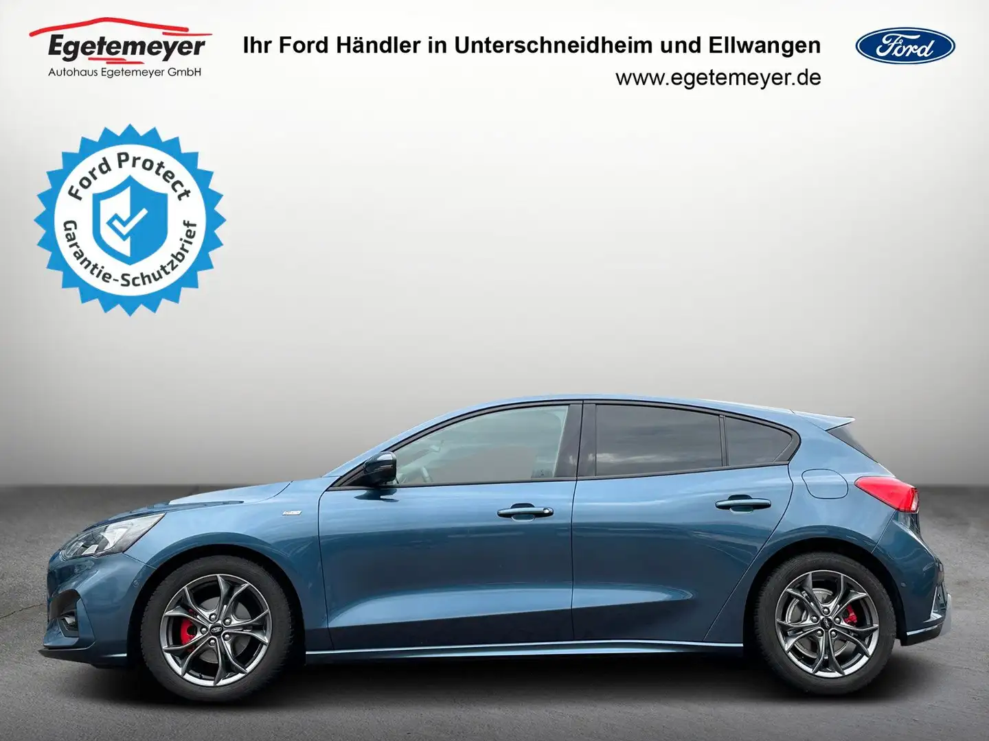 Ford Focus Lim. ST-Line AUTOMATIK NAVI ACC SPA RFK Blau - 2