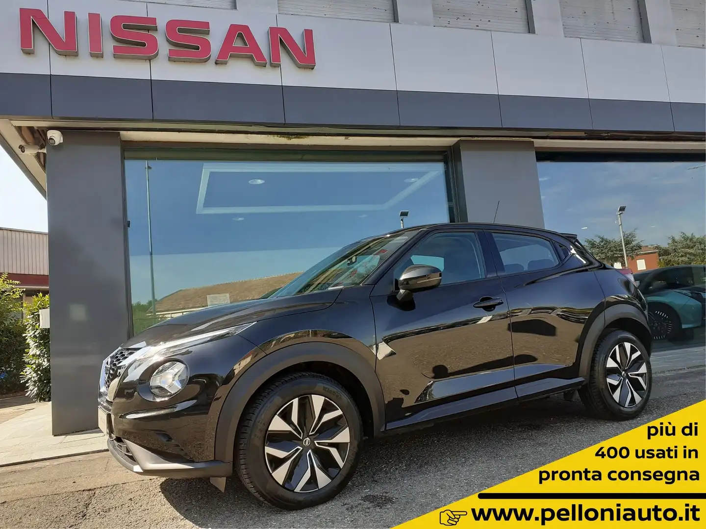 Nissan Juke 1.0 DIG-T 114 CV DCT Acenta 1°PROP-IVA ESPOSTA Nero - 1