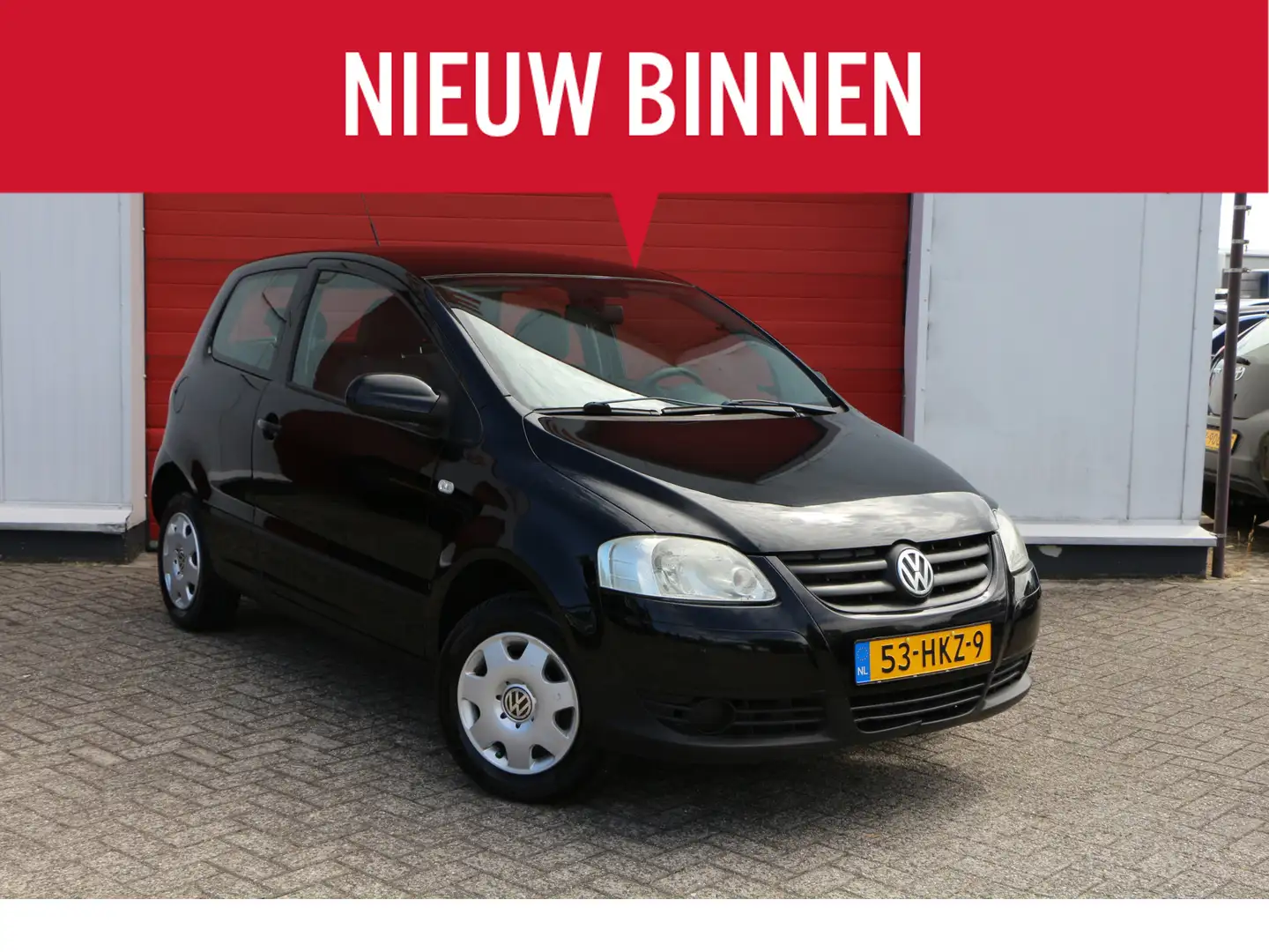 Volkswagen Fox 1.2 Trendline Zwart - 1