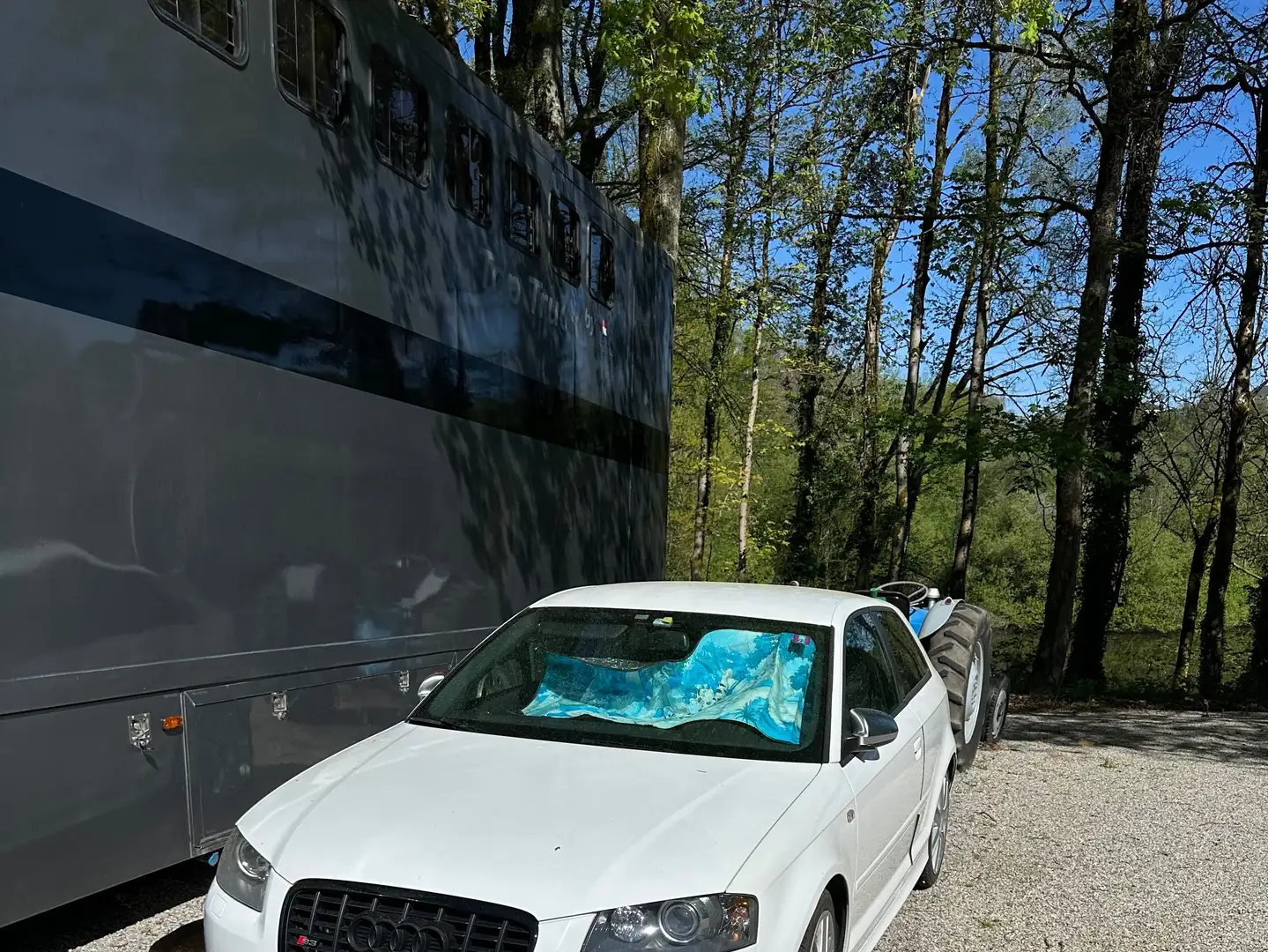 Audi S3 A3 II 2003 3p 2.0 tfsi quattro 265cv White - 1