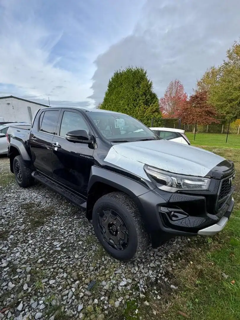 Toyota Hilux IV 4WD 2.8 D-4D 204 DOUBLE CABINE GR SPORT II Negro - 1