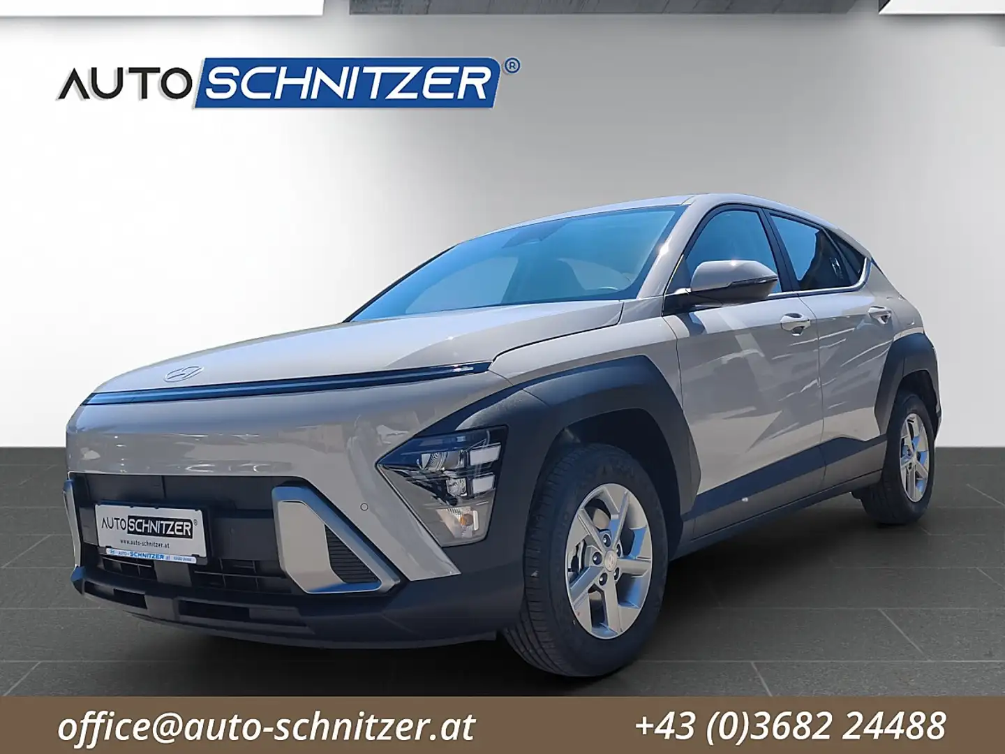 Hyundai KONA Kona 1,6 GDI HEV Smart Line DCT Grau - 1