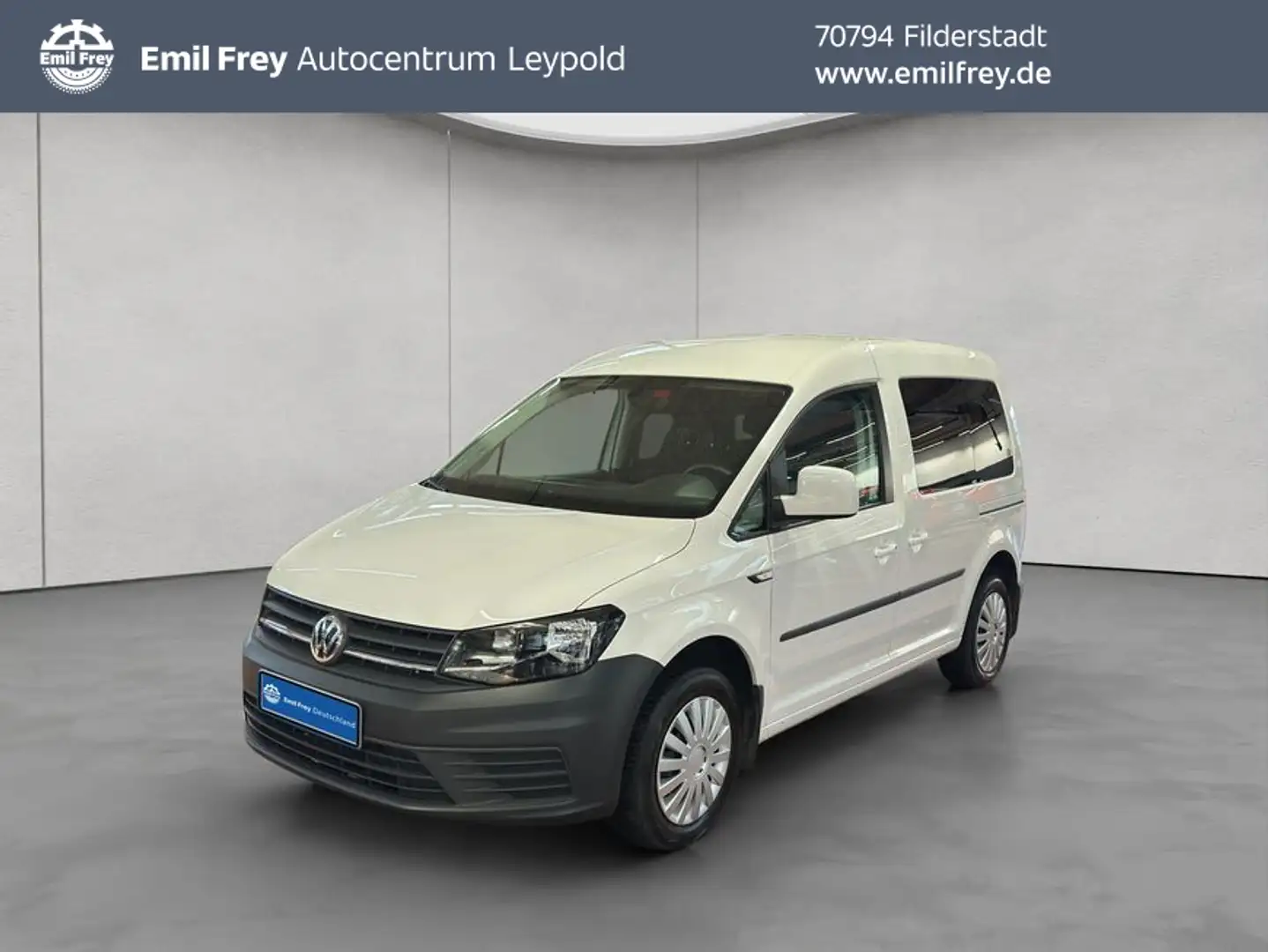 Volkswagen Caddy 1.0 TSI Trendline Navi Weiß - 1