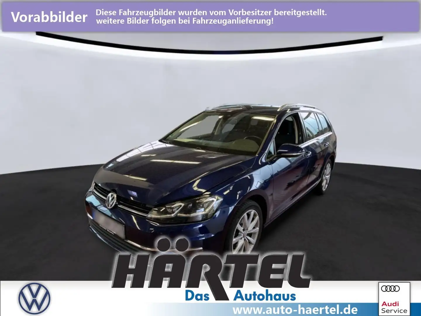 Volkswagen Golf Variant HIGHLINE 2.0 TDI DSG (+EURO6) Navi Blau - 1