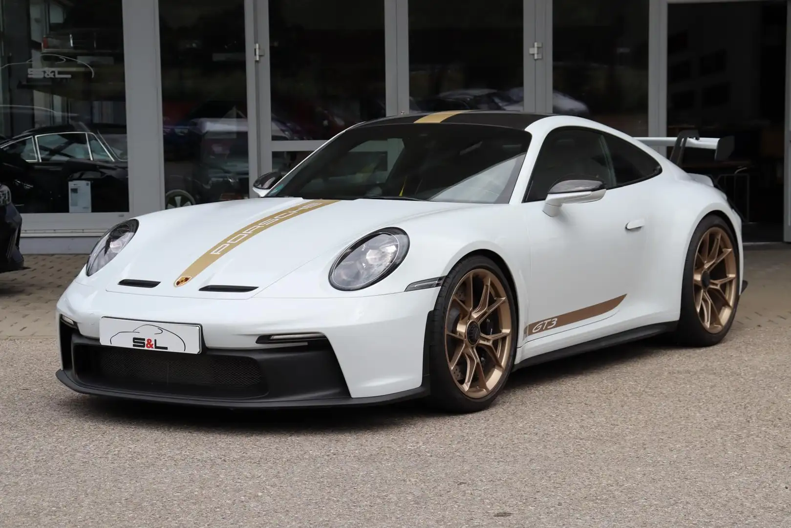 Porsche 992 911 GT3 Clubsp/Lift/Carbon/Matrix/Vollschale Weiß - 1