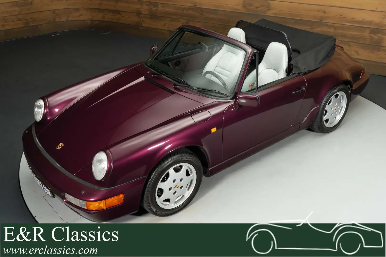 Porsche 911 Carrera 4 Cabriolet Mauve - 1