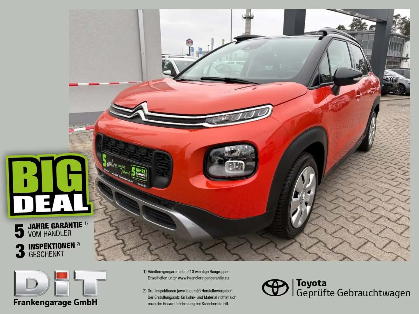 Citroen C3 Aircross 1.2 PureTech Shine Navi, AppleCarPlay Orange - 1