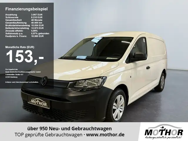 2022 Volkswagen Caddy Maxi in White for sale