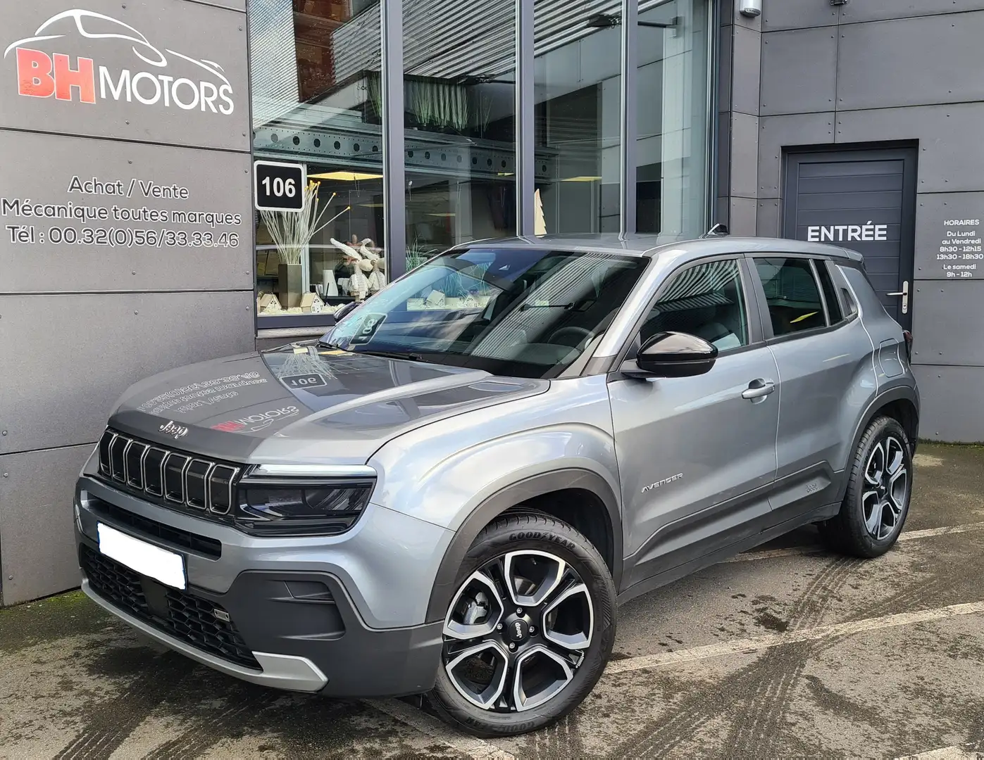 Jeep Avenger 1.2 Altitude Gris - 1