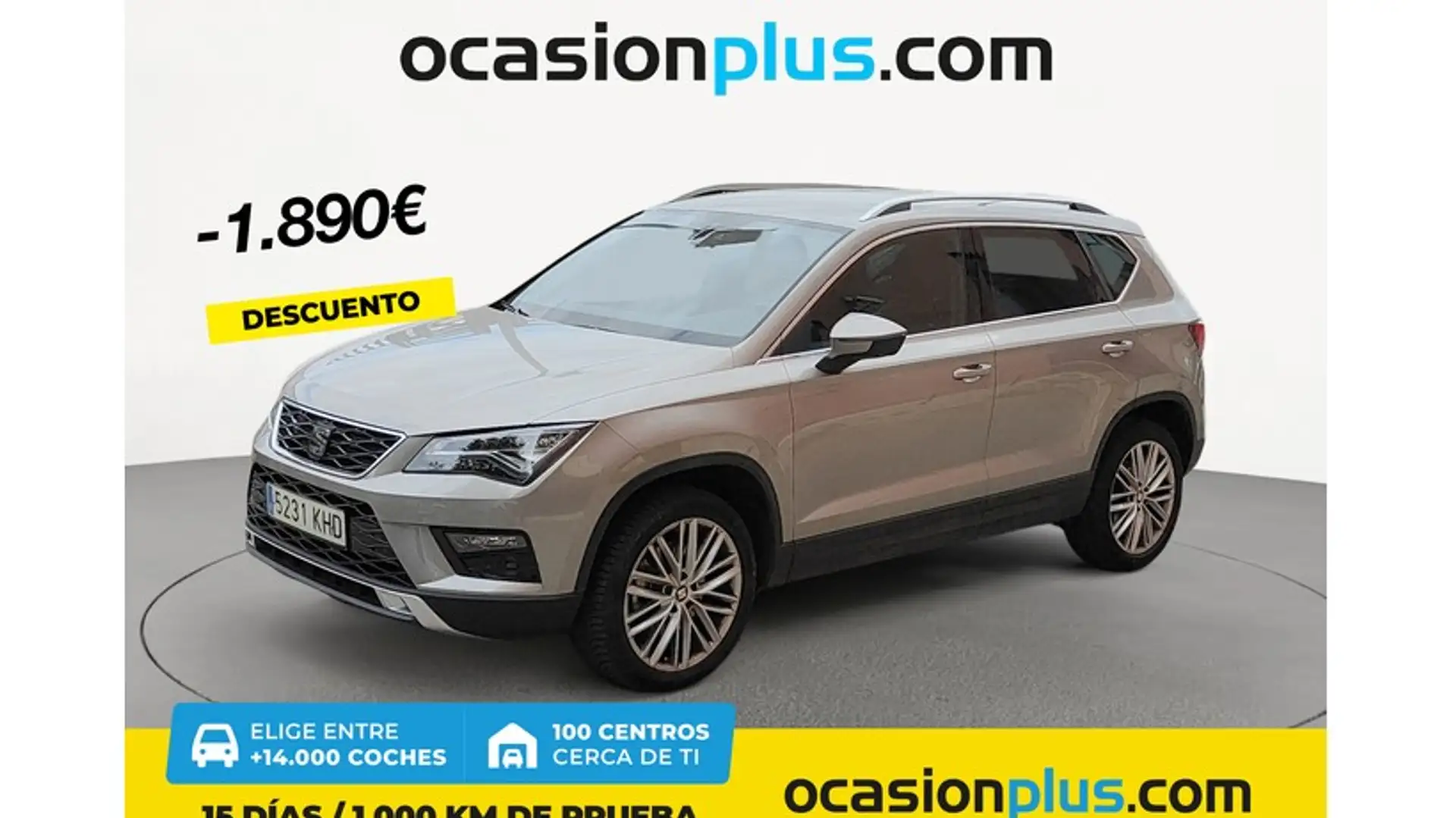 SEAT Ateca 1.4 EcoTSI S&S Xcellence DSG7 Grijs - 1