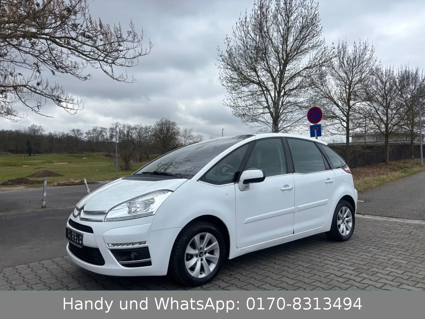 Citroen C4 Picasso Selection SiHz PDC Klima TÜV Tempomat Weiß - 1