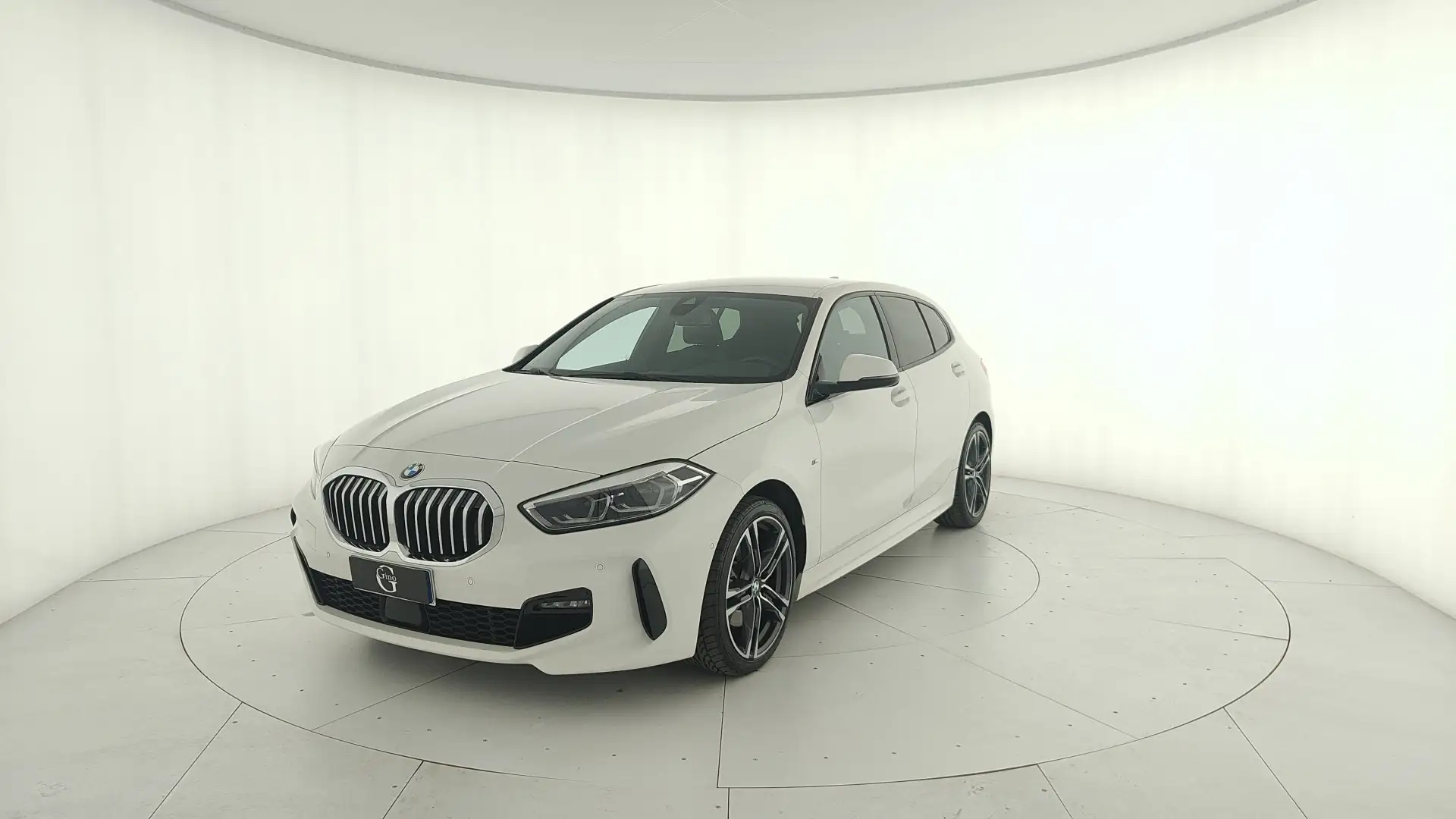 BMW 116 d Msport auto Bianco - 1