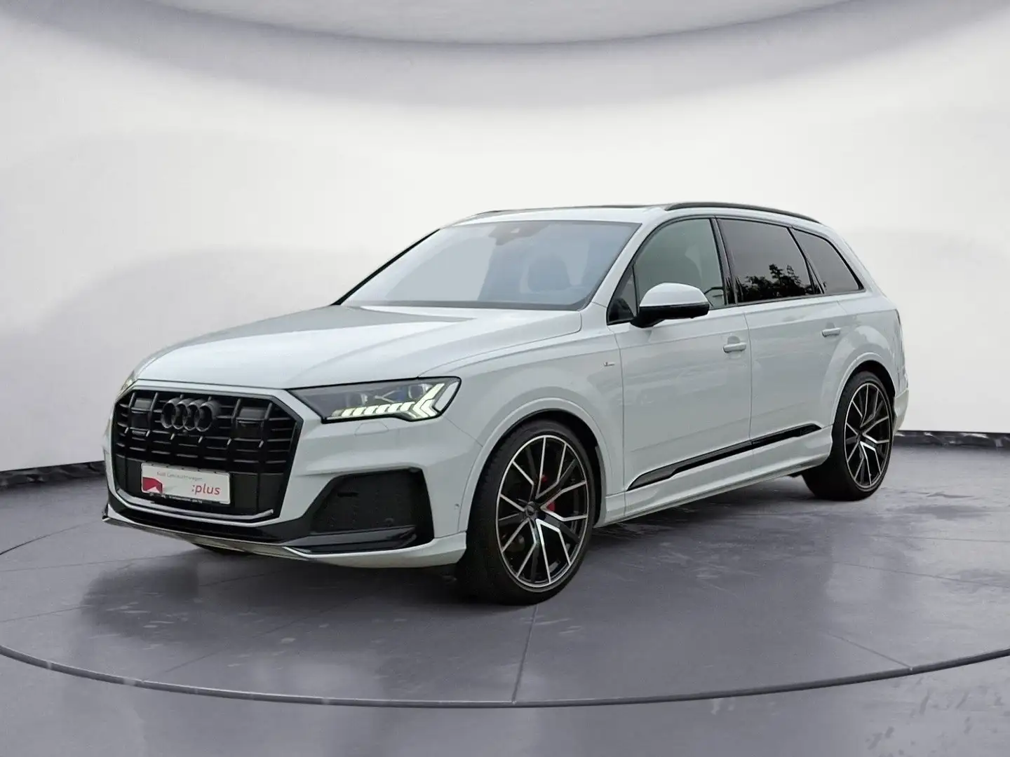 Audi Q7 50 TDI quattro S line HUD Leder PanoDach Assi Weiß - 2