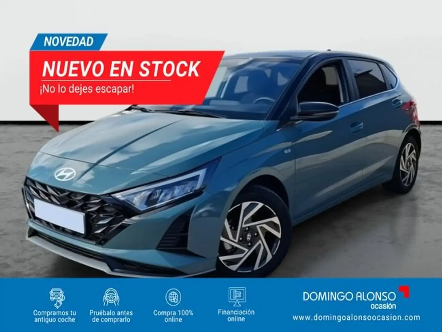 Hyundai i20 FL 1.0 T-GDi 73,5 kW (100 CV) MT6 2WD Smart MY25 Verde - 1