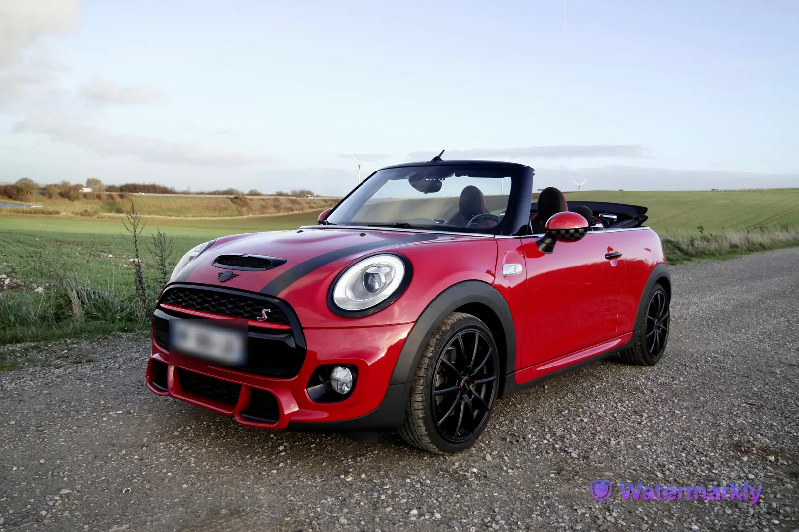 MINI Cooper S Cabrio JCW Rouge - 1