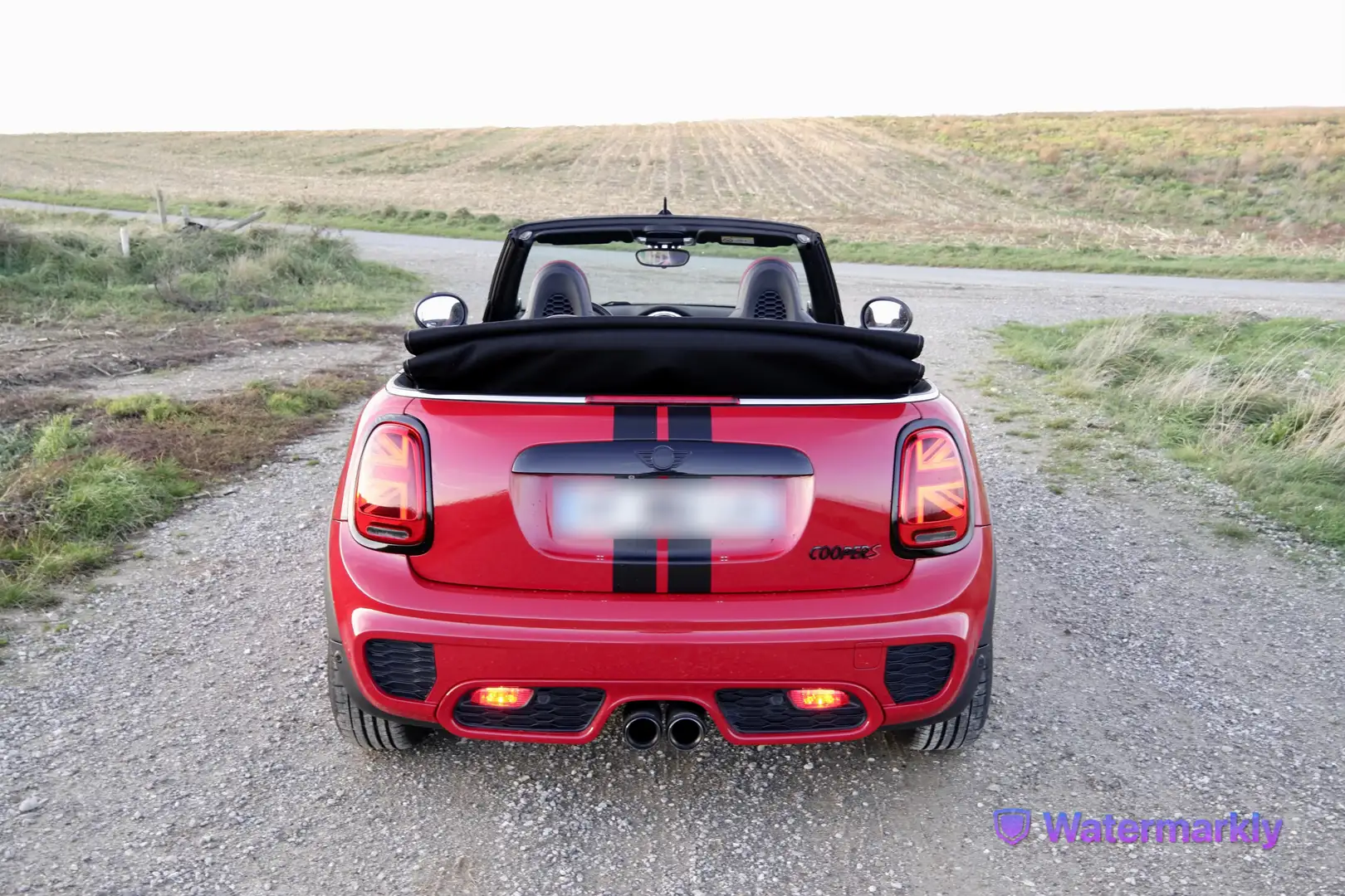 MINI Cooper S Cabrio JCW Rouge - 2