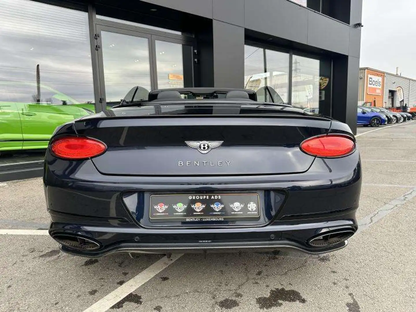 Bentley Continental GTC W12 Speed Carbon Sondermod Синій - 2