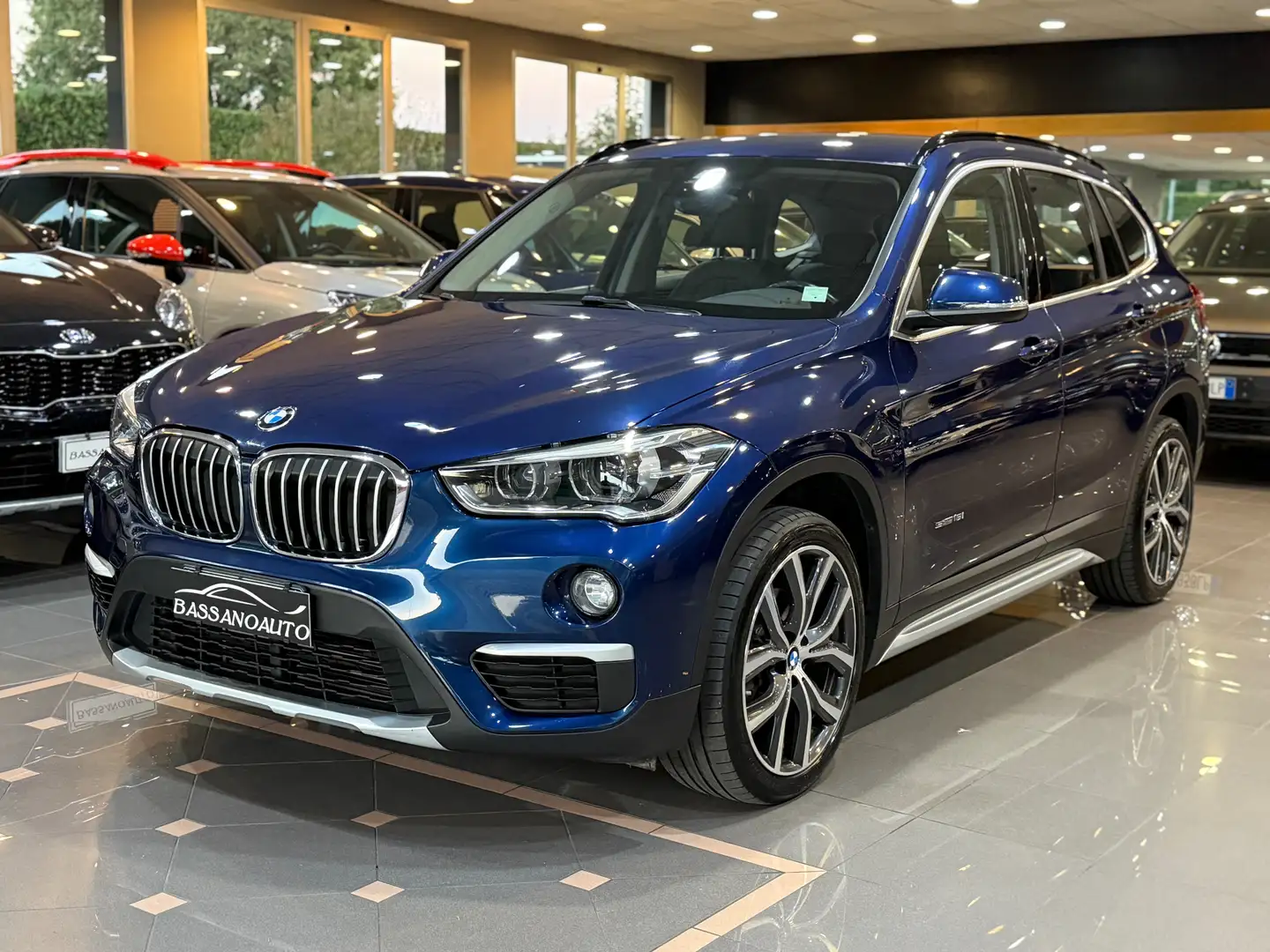 BMW X1 X1 sdrive18i Advantage 102.000 KM!!! Blu/Azzurro - 1