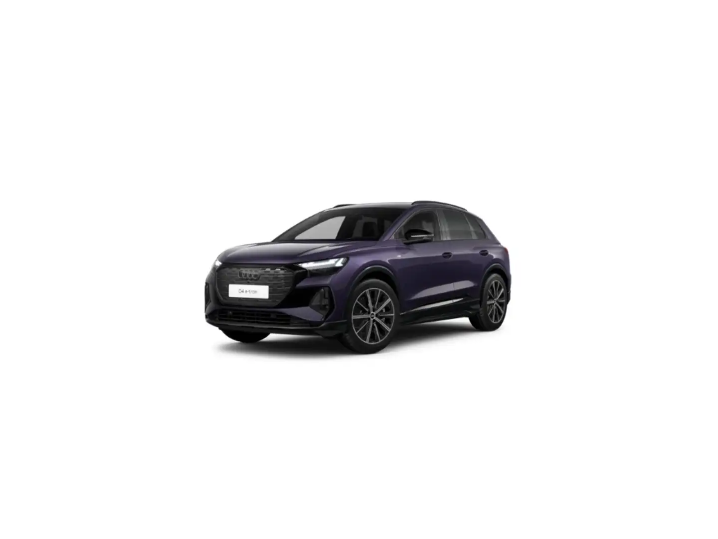Audi Q4 e-tron 40 S line AHK/MATRIX/STHZ/NAVI/HUD+++ Violett - 2