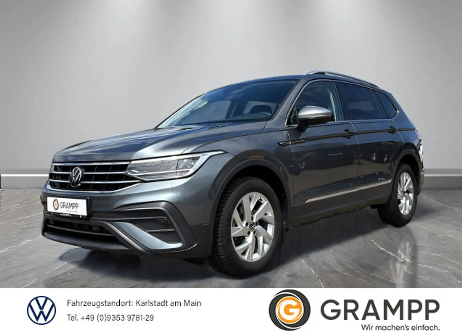 Volkswagen Tiguan Allspace Life 2.0TDI DSG +AHK+7-SITZE+ Grau - 1