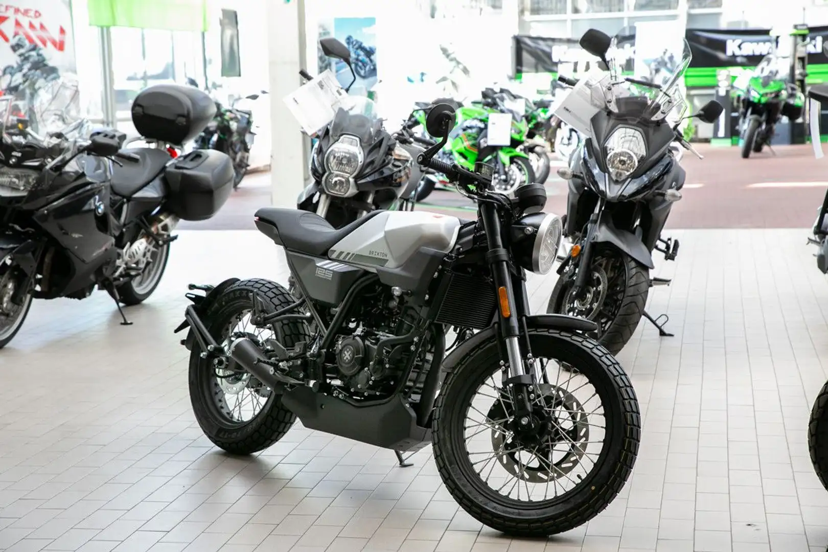 Brixton Crossfire 125 LC ABS, 4 JAHRE WERKSGARANTIE Argintiu - 2
