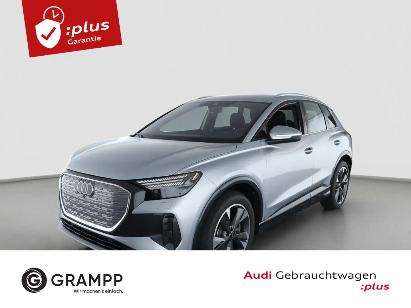 Audi Q4 e-tron 45 +MATRIX-LED+KAMERA+VIRTUAL+ASSISTS+ Silber - 1