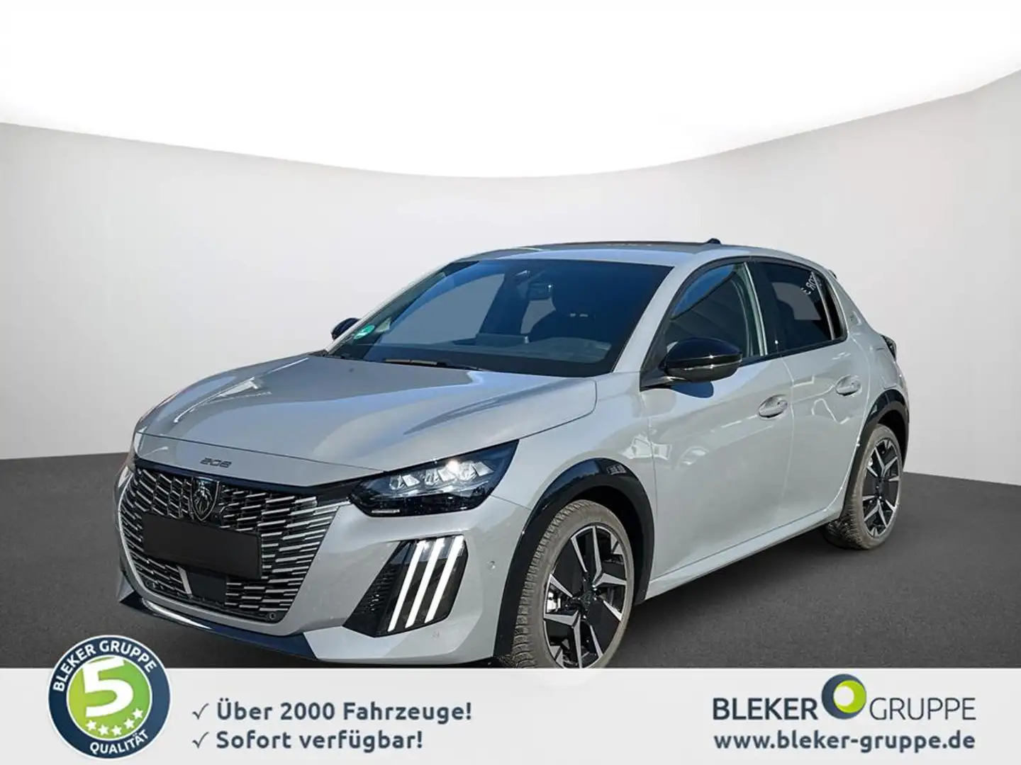 Peugeot 208 GT PureTech 100 Grau - 1