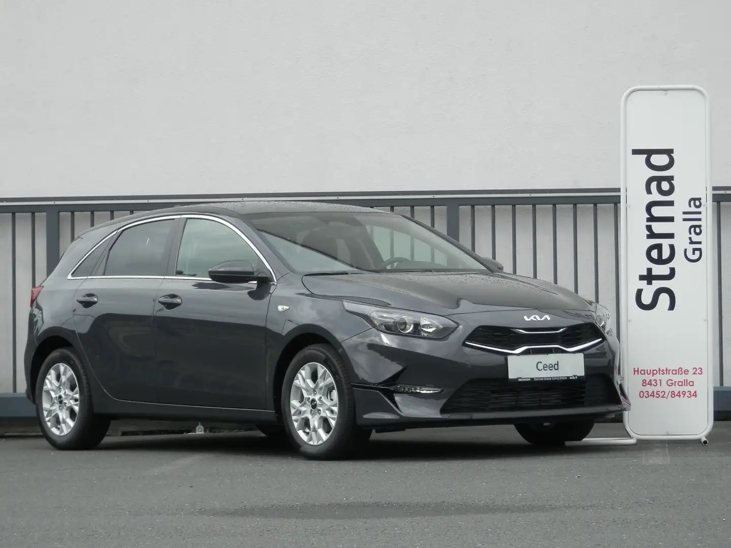 Kia Ceed / cee'd 1,0 T-GDI GPF Silber Grijs - 1