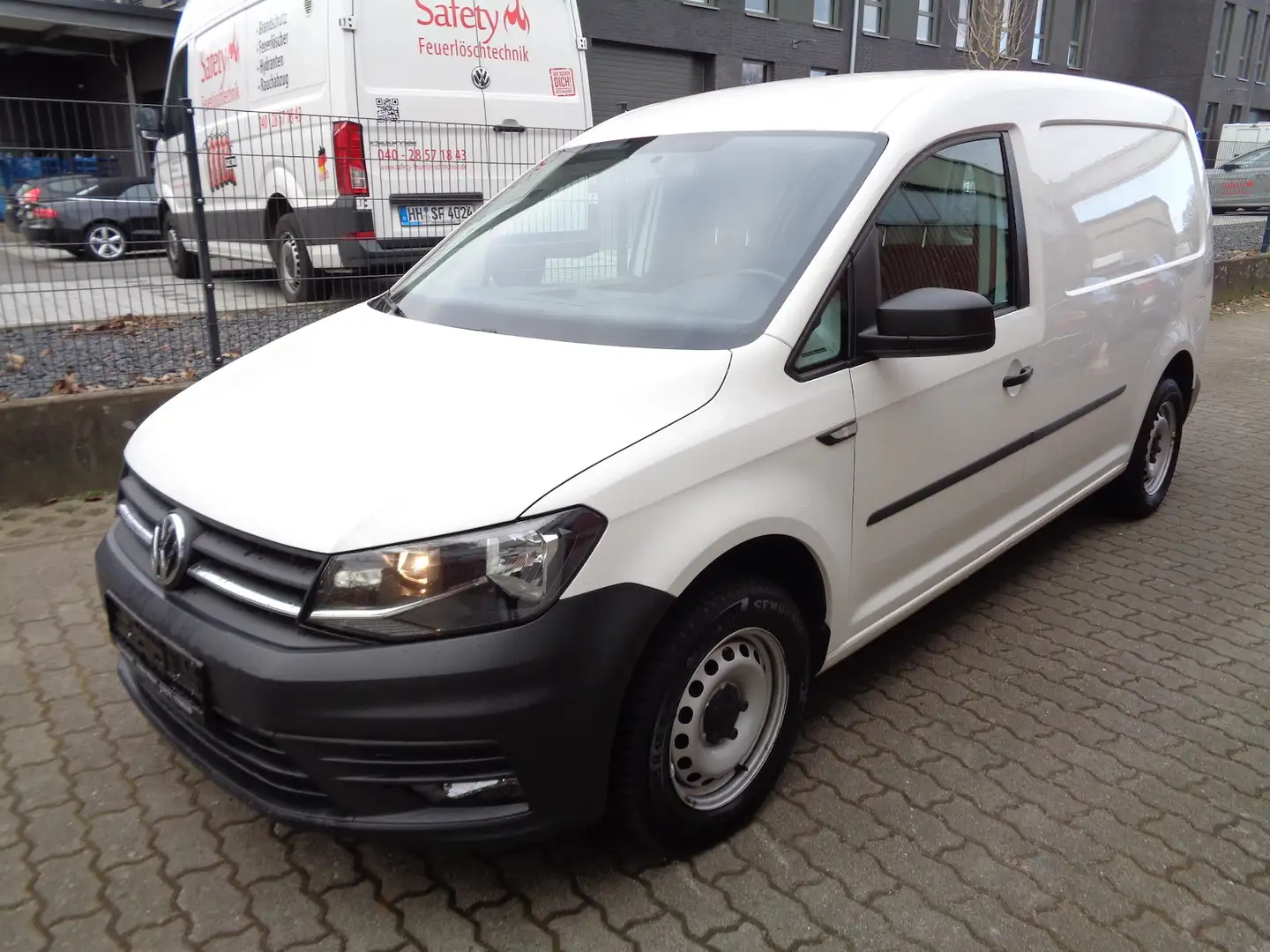 Volkswagen Caddy 2.0 TDI, DSG, Klimatr., Tempomat Weiß - 2