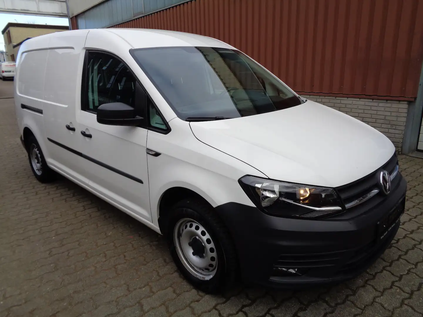 Volkswagen Caddy 2.0 TDI, DSG, Klimatr., Tempomat Weiß - 1