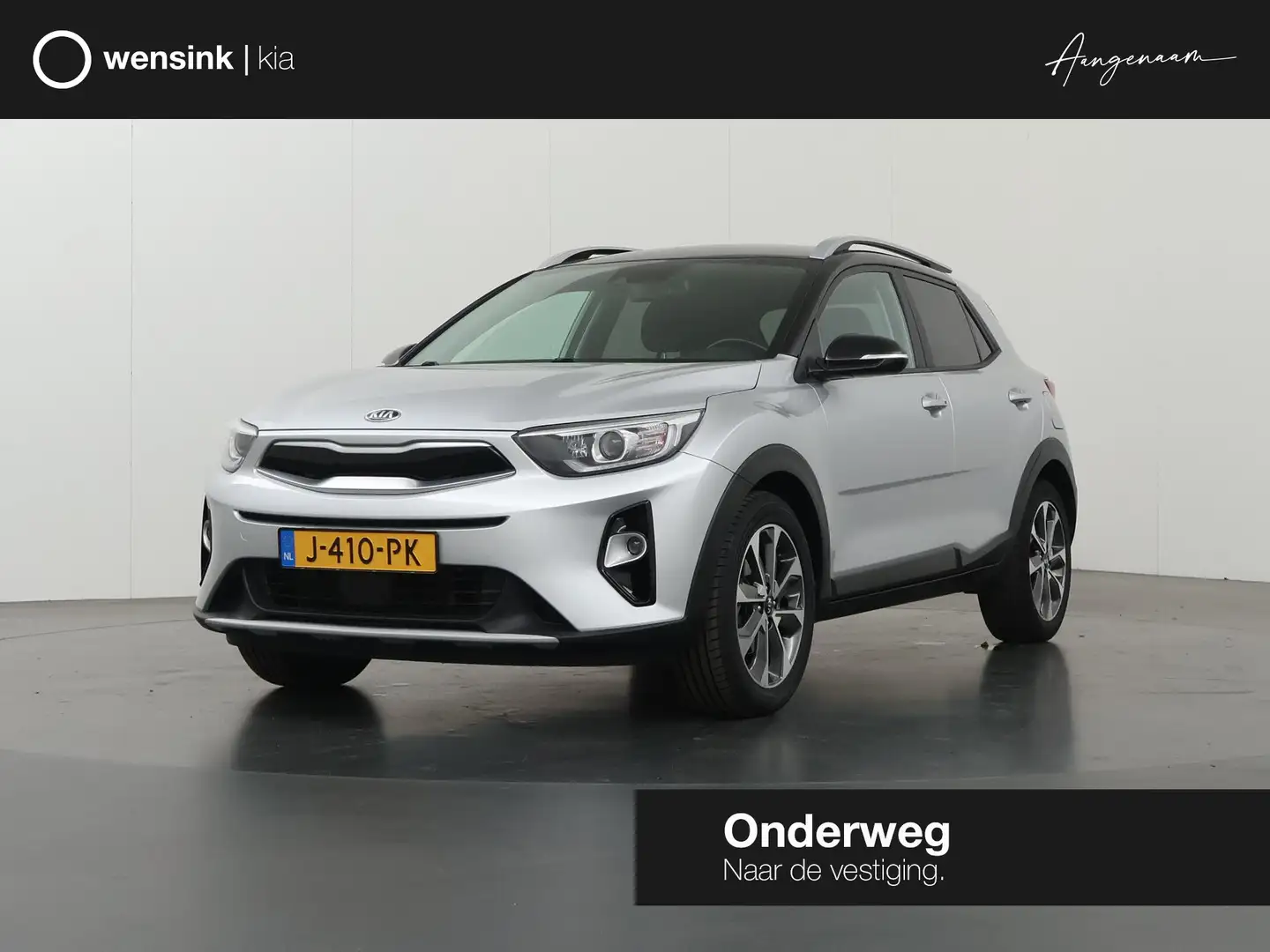 Kia Stonic 1.0 T-GDi DynamicPlusLine | Keyless | Navigatie | Grijs - 1
