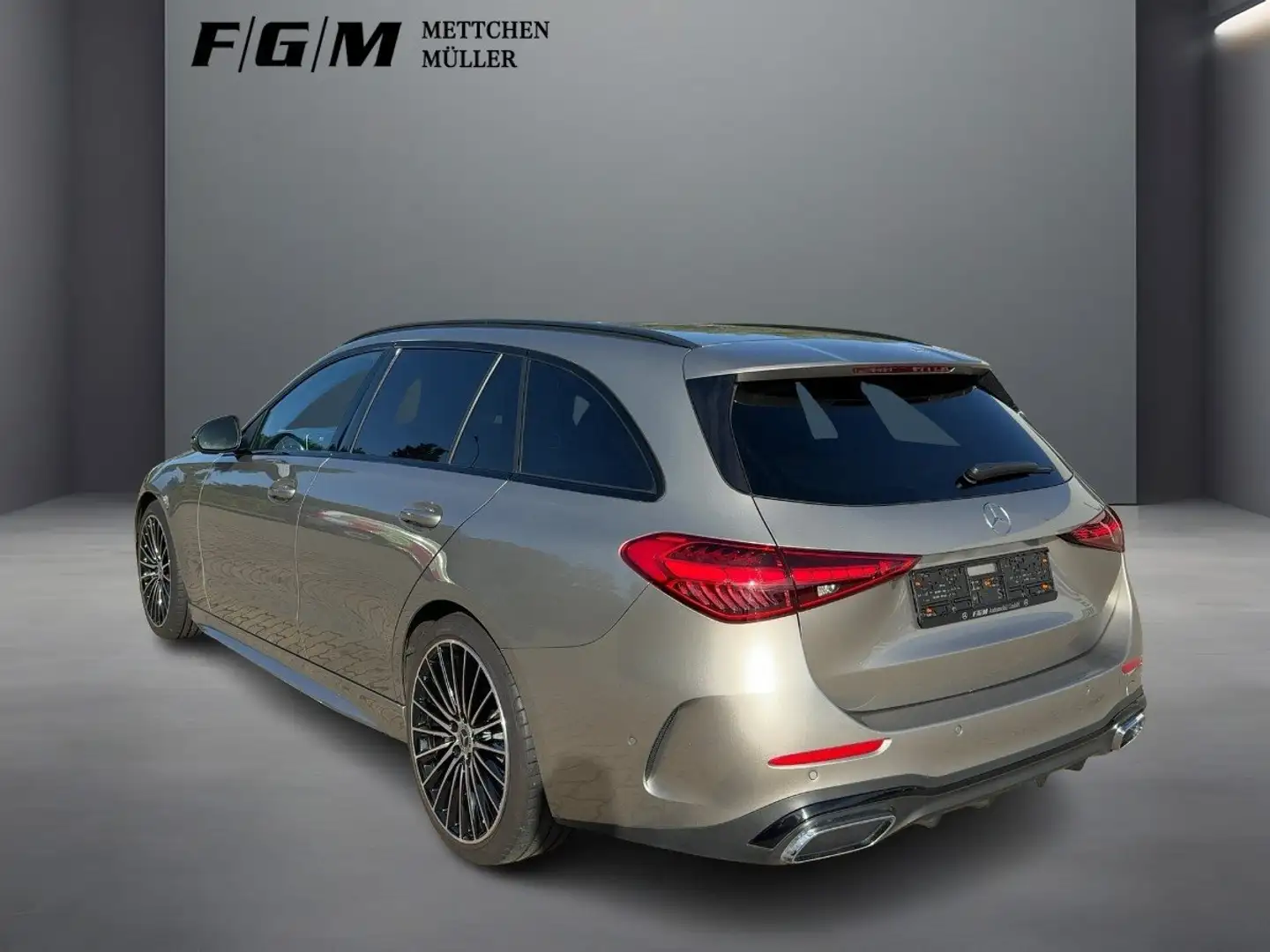 Mercedes-Benz C 200 T AMG Line DigiLight|TWA|360|AHK|Night|360 Argent - 2