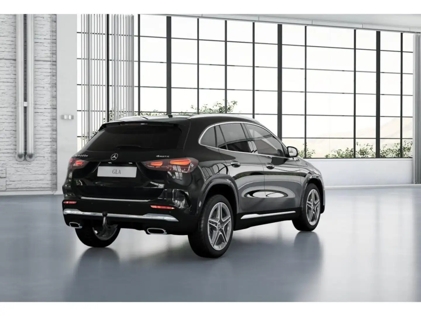 Mercedes-Benz GLA 220 d 4M AMG-Sport/ILS/360/Pano/AHK/Distr/19 Fekete - 2