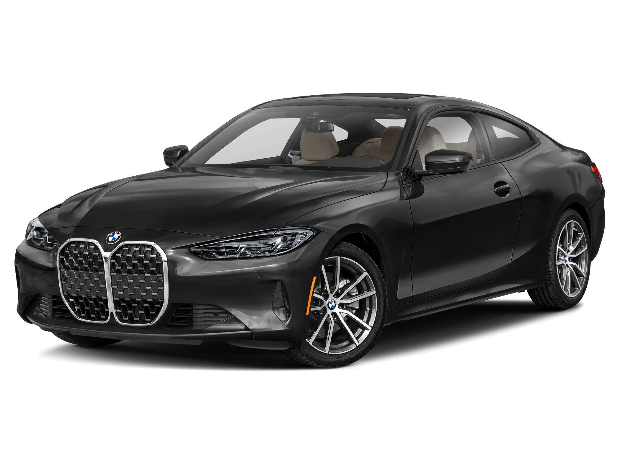 Black 2021 BMW 4 Series Coupe All-Wheel Drive 8-Speed Automatic